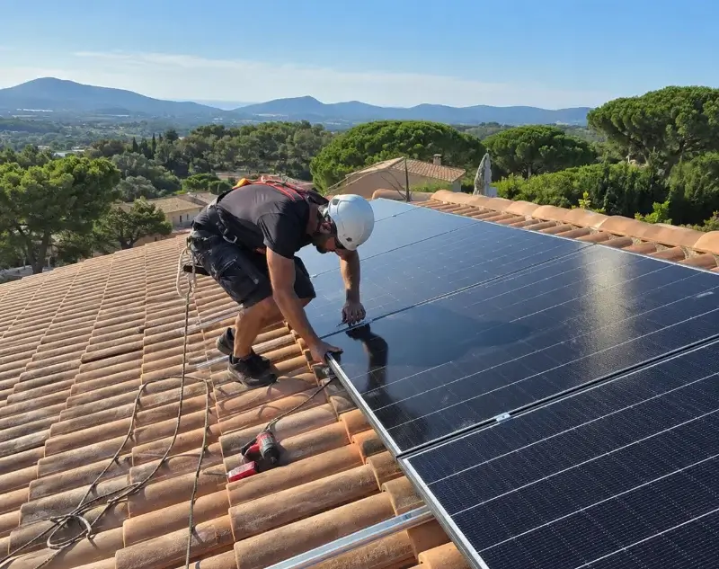 Installateur panneaux solaires Saint-Paul-de-Varax — pose photovoltaïque sur toiture